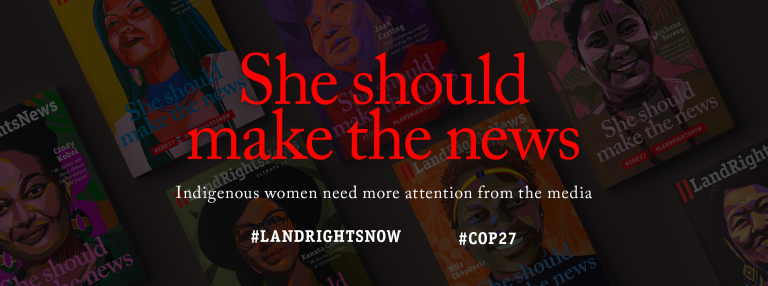 COP27: Indigenous women should #MakeTheNews